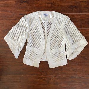 Bebe Mesh Jacket M Cream